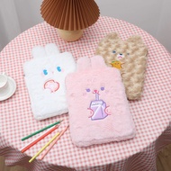 IPad Sleeve Storage Bag iPad pouch tablet Fur Character bunny Rabbit Bear Brown Korean style
