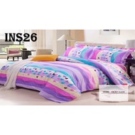 ✔(Wholesales Price) INOVO Single Size Fitted Bedsheet (INS21-36)(INS)