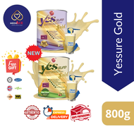 [NEW FORMULA WITH TOCOTRIENOL] Yessure Gold No Added Sugar Complete Nutrition Vanilla/Plant Based 800g FOC FREE GIFT