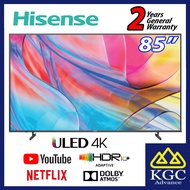 (Free Shipping) Hisense 85" UHD 4K A7K Series Smart TV 85A7K