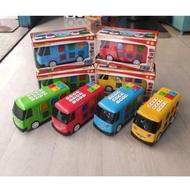 Mainan Bus Tayo Bisa Bunyi Dan nyala Lampu PR 17481 /Mainan Edukasi Bus Tayo Ada Puzzle Angka Bisa D