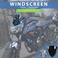 Motorcycle Accessories Windscreen Wind Deflectors Windshield Visor For YAMAHA MT07 MT-07 MT 07 FZ07 