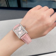 Cartier Cartier Women's Watch Tank Series Back Diamond Square Quartz Watch Women's Watch W5200000