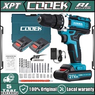 COOEK 21V LITHIUM BATTERY may initially Impak Berus Drill Multi-Function Electric Equipment Set