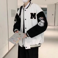 Varsity Jacket For Men Casual Loose Printed Jacket Baseball Jacket For Men