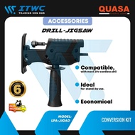 QUASA DRILL-JIGSAW CONVERSION KIT: LPA-JIGAD  (ITWC)