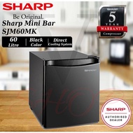 Sharp Mini Bar/Fridge Peti Sejuk Kecil (60L) SJM60MK READY STOCK LIMITED RAYA OFFER
