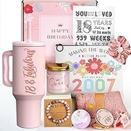 18th Birthday Gifts for Girls - 18 Year Old Girl Birthday Gifts - Happy 18th Birthday Decorations Pi