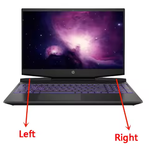 NEW Original Laptop Air Outlet Case Shaft Cover For HP Pavilion 5th 6th 15-DK 15T-DK TPN-C141 L56911