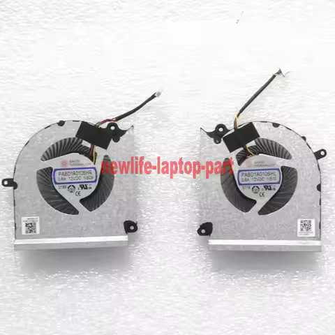 Original For MSI GE68 GE68HX GP68 GP68HX MS-15M1 MS-15M2 Laptop CPU GPU Cooling Cooler Fan PABD1A010