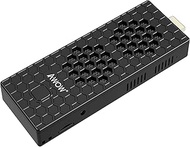 Mini PC Stick Windows 10 Pro Mini Computer Stick with Intel Celeron N4000 (up to 2.6GHz), 4GB DDR4,