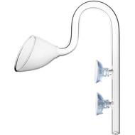 Glass Lily Pipe Outflow for Aquarium Planted Tank (13mm for 12/16mm (1/2" ID) tubing)