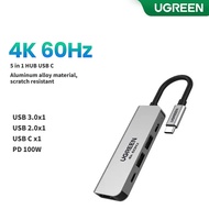 UGREEN 5 in 1/6 in 1/7 in 1 Type C Hub Converter USB-C 100W PD HDMI 4K 60Hz USB2.0 USB3.0