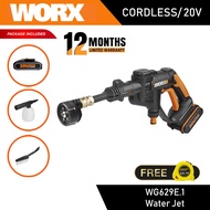 WORX 20V Water Jet Hydroshot Portable Pressure Cleaning Reinvented WG629E.1