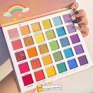 YUSENSSOLEO 30 Color Eyeshadow Palette, Sweatproof Waterproof Glitter Eyeshadow, Cosmetic Fashion Lo