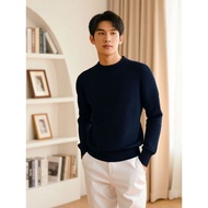 CLUB MONACO ITALIAN YARN Navy Blue Crew Neck Sweater Size XS