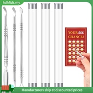 [in stock]3 Pcs Metal  Ticket Scratcher with Storage Box  Ticket Scratcher Tool  Ticket Holders for 