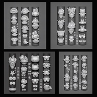 ((Original) Sanliou Manicure Mold KT Cat Kuromi Melody Cinnamon Dog piano piano piano Three-Dimensio