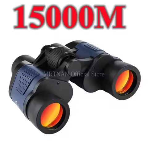 Binoculars 60X60 Long Range 15000m HD High Power Telescope Tourism Binoculars Long Range Powerful Bi