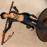 順豐到付 二手 one piece 海賊王 造型王 頂上決戰 5 Vol.5 托拉法爾加 羅 law 彩色版 扛劍 膠公仔 一隻