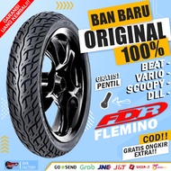 Ban Motor FDR FLEMINO Ring 14 Ban Tubles Depan Belakang Motor Matic Beat Vario Scoopy Ring 14 Tubles Tubeless