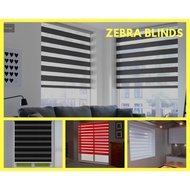 Zebra Blinds 5kaki 6kaki Feet BIDAI Korea – 5Feet 6feet Zebra Blind High Quality Korean Belle Rose B