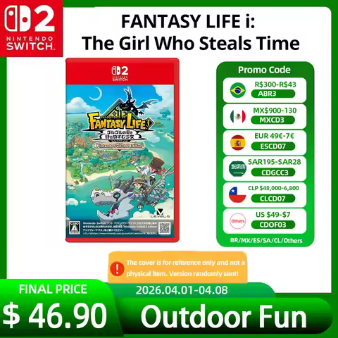 Nintendo Switch 2 FANTASY LIFE i The Girl Who Steals Time Juegos Games Deals Nintendo Physical Game 
