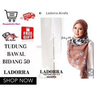 Tudung Bawal Cotton Printed Bidang 50 Arrafa Ladorra