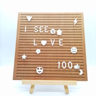 Sabili Letter Board Solid Wood Letter Board Creative Message Board Hot Sale Letter Board Creative Bo