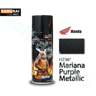 SAMURAI H236* MARIANA PURPLE METALLIC / SAMURAI SPRAY PAINT / SAMURAI HONDA MARIANA PURPLE METALLIC