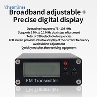 [Shamjina] 0.5W FM Transmitter with 2000M Distance, Frequency Modulation Emitter for Supermarket Eve