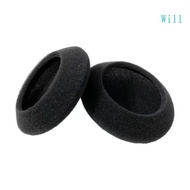 Will Breathable Sponge Ear Pads for H330 H340 H600 Headphone 50x50mm Earmuffs