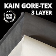 bahan Goretex-kain waterproof-tahan air 100%-lebar 150cm-bahan jaket