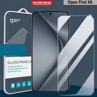 Cường lực Gor Oppo Find X8 / X8 Ultra / X8s / X8s Plus trong suốt trơn mượt hạn chế vân tay tặng keo