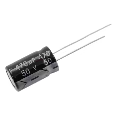 20PCS 50V470UF Aluminum Electrolytic Capacitor 470uf 50v Volume 10*17MM