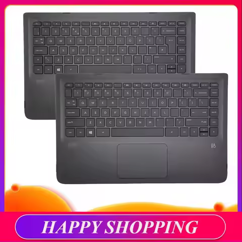 New replaced US/UK Keyboard For hp Pavilion X360 13-S 13-S020NR palmrest UK/US keyboard upper cover 