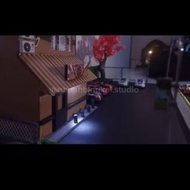 Japanese house parking diorama