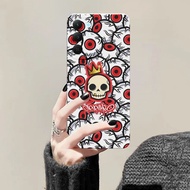 SOFTCASE PREMIUM SILICON PRO CAMARA COMPATIBLE FOR REALME 15X C85 NOTE 70 SKULL MOTIF