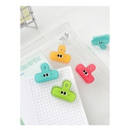 Cute Big Eye Storage Folder, Note Memo Handbook Long Tail Receipt Folder File Folder