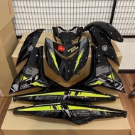 Tem Rời Ex 150 Y15ZR Dán Xe Đen Phối Xanh Dạ Quang 2022