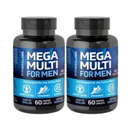 Imported Men's Complex Multivitamin Mineral Multi-Element 60 Tablets Zinc Magnesium Calcium Amino Ac