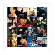 ✨Hot Sale✨ Jay Chou Album Cover Acrylic Puzzle Customized Fans Support diy Creative Peripheral Puzzle Ornaments Unique Customized Puzzles Wholesale Customized