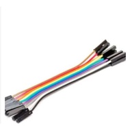 Abel Arduino uno Raspberry Female To Female jumperFF 20 Cm 10 Pcs RainbowDupont arduino Uno r3 esp32