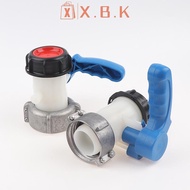 X.B.K IBC Tank 1000L DN50 75Mm Liter 62Mm To Export Male 2 Inch Butterfly Valve Switch SG