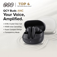 QCY HT15 Buds ANC TWS Earbuds | Bluetooth 5.4 | 6-Mic ENC | -45dB ANC | Reduces Noise Up to 97%