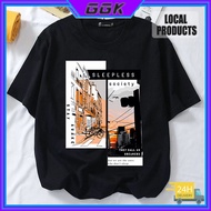 3XL Sleepless Society T-shirt for Men and Women, Universal Cotton Streetwear, Viral Men's and Women'