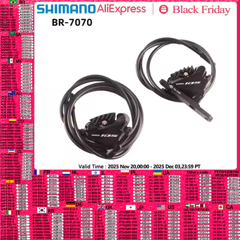 Shimano 105 BR-R7070 Brake Hydraulic Disc Brake Road Bicycle Original Cycling Parts