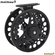 MOLIH Fly Fishing Reel, Zinc-aluminum Alloy 3 Bearings Casting Fly Reel, Durable Left Right Hand Ret