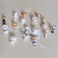 Cartoon Cat Resin Rings Girls Beaded Rings Y2k Pearl Ring Gift Supplies