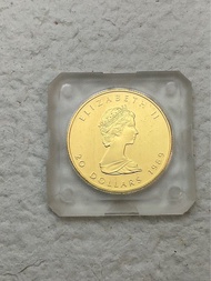 金幣💰收藏-🇨🇦加拿大楓葉金幣#1989年#1盎司#1/2盎司#1/4盎司/141516